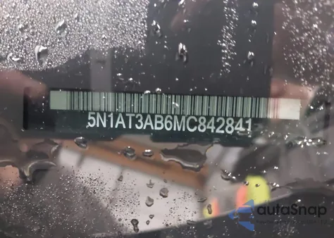 2021 Nissan Rogue S Intelligent Awd z USA, uszkodzony, nr VIN 5N1AT3AB6MC842841